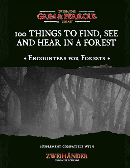 100 Things to Find, See and Hear in a Forest (Zweihander) | Azukail Games