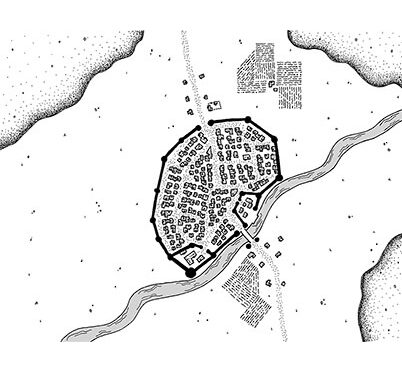 Map - Town 2